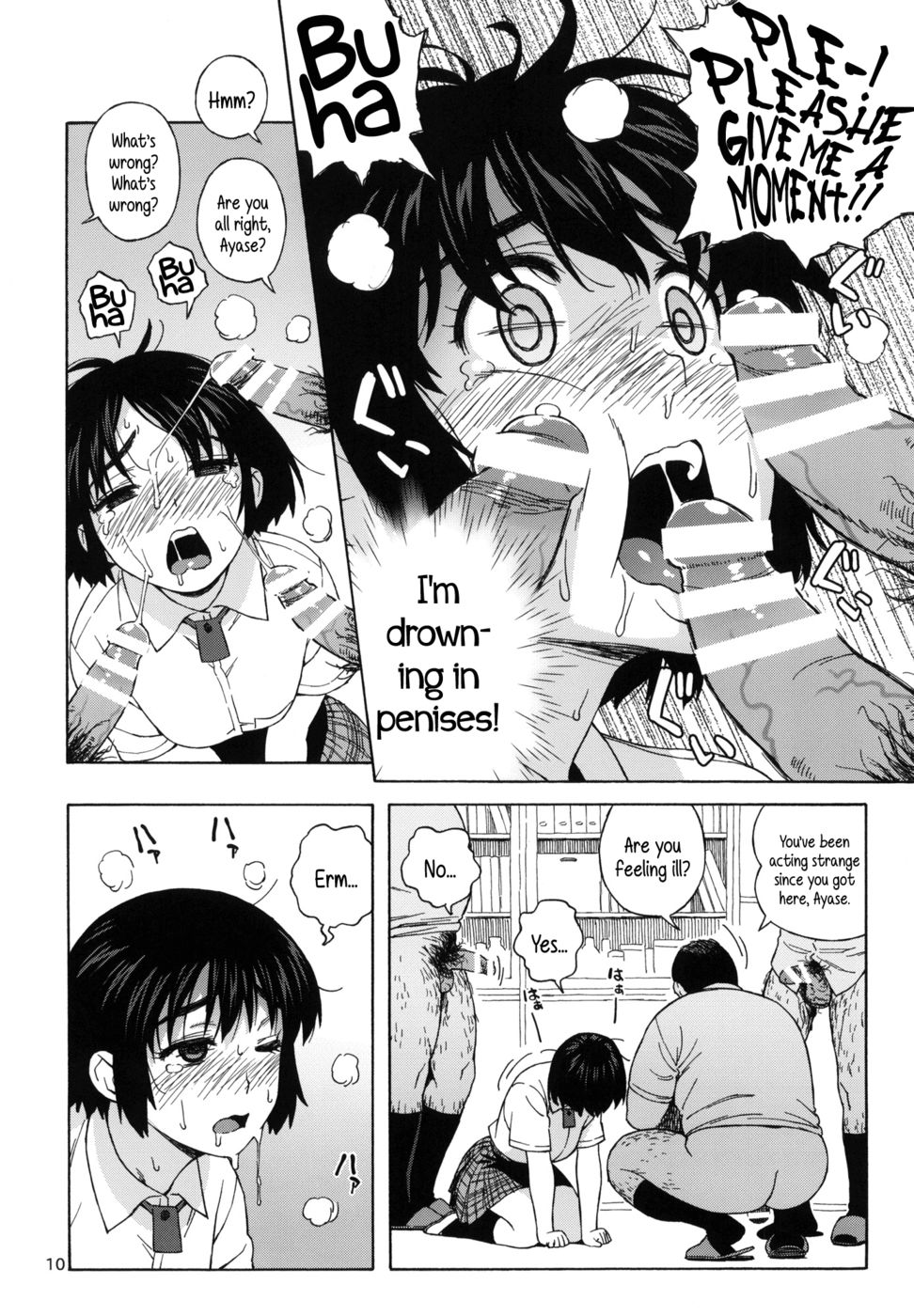 Hentai Manga Comic-Fuuka and the Secret Physical Measurements-Read-9